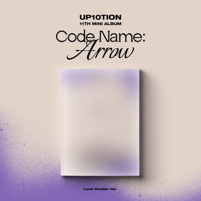 UP10TION 11TH MINI ALBUM 'CODE NAME: ARROW' LOVE HUNTER COVER