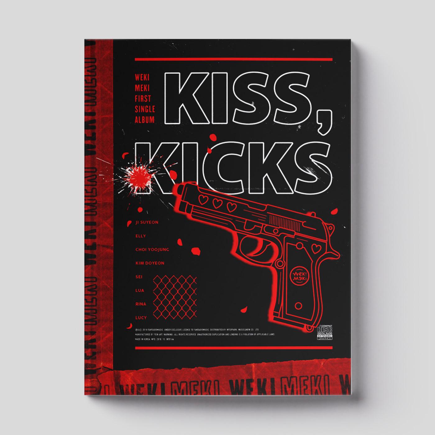 WEKI MEKI 1ST SINGLE ALBUM 'KISS, KICKS' - KPOP REPUBLIC