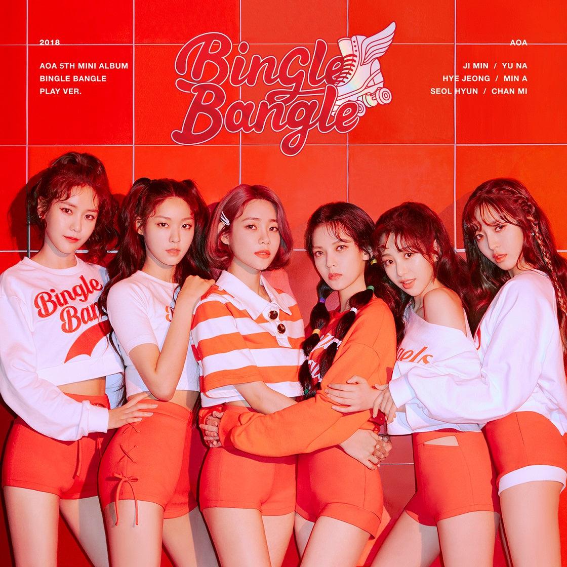 AOA 5TH MINI ALBUM 'BINGLE BANGLE' - KPOP REPUBLIC