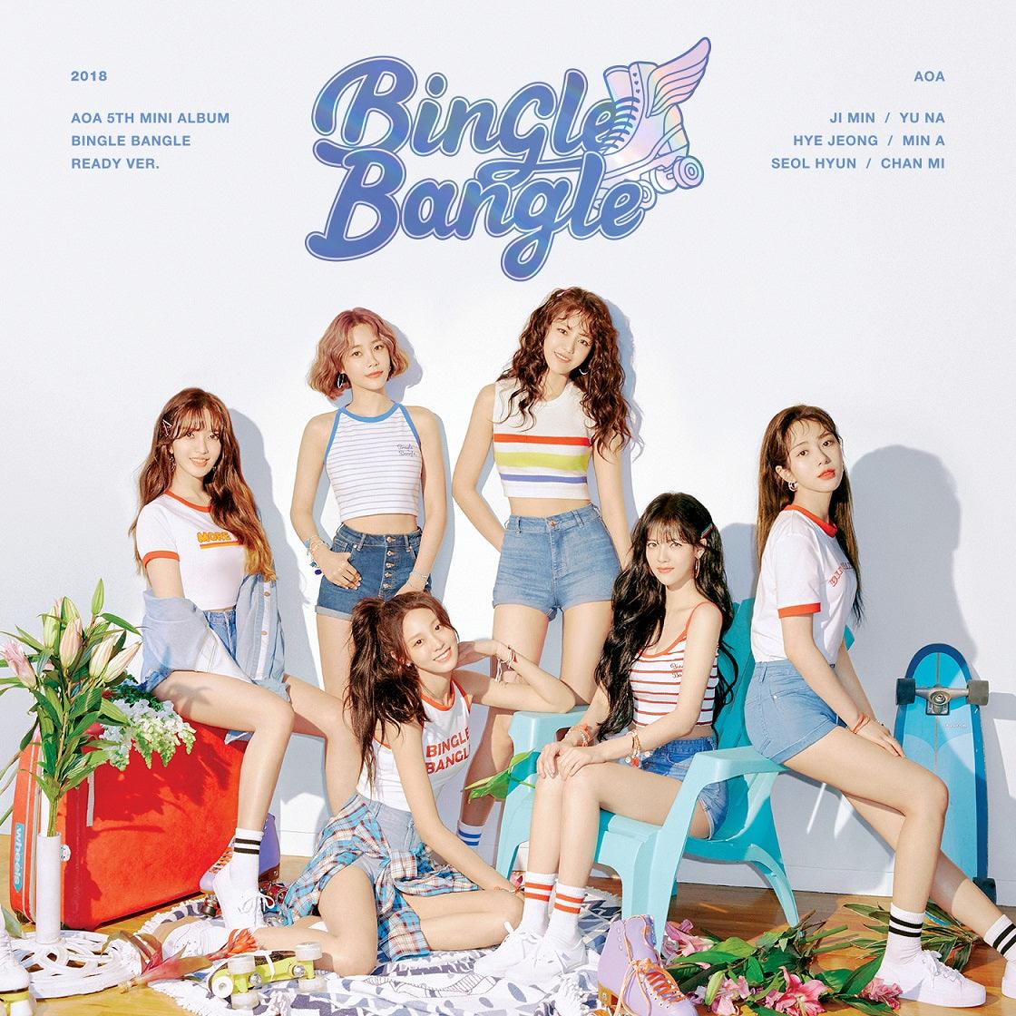 AOA 5TH MINI ALBUM 'BINGLE BANGLE' - KPOP REPUBLIC