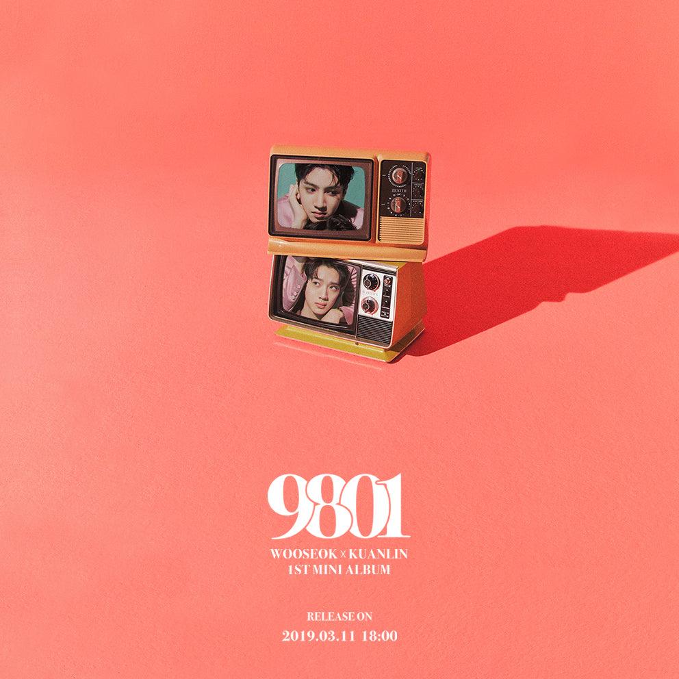 WOOSEOK X KUANLIN 1ST MINI ALBUM '9801'