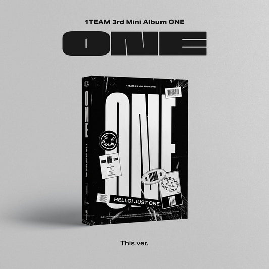 1TEAM 3RD MINI ALBUM 'ONE' + POSTER - KPOP REPUBLIC