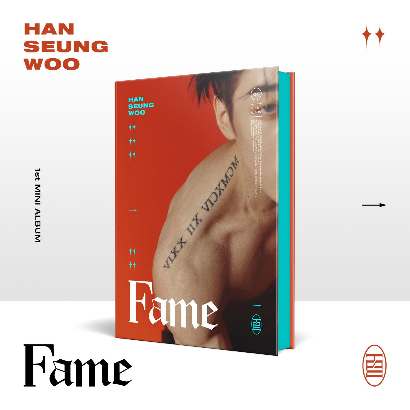 HAN SEUNG WOO (VICTON) 1ST MINI ALBUM 'FAME' + POSTER - KPOP REPUBLIC