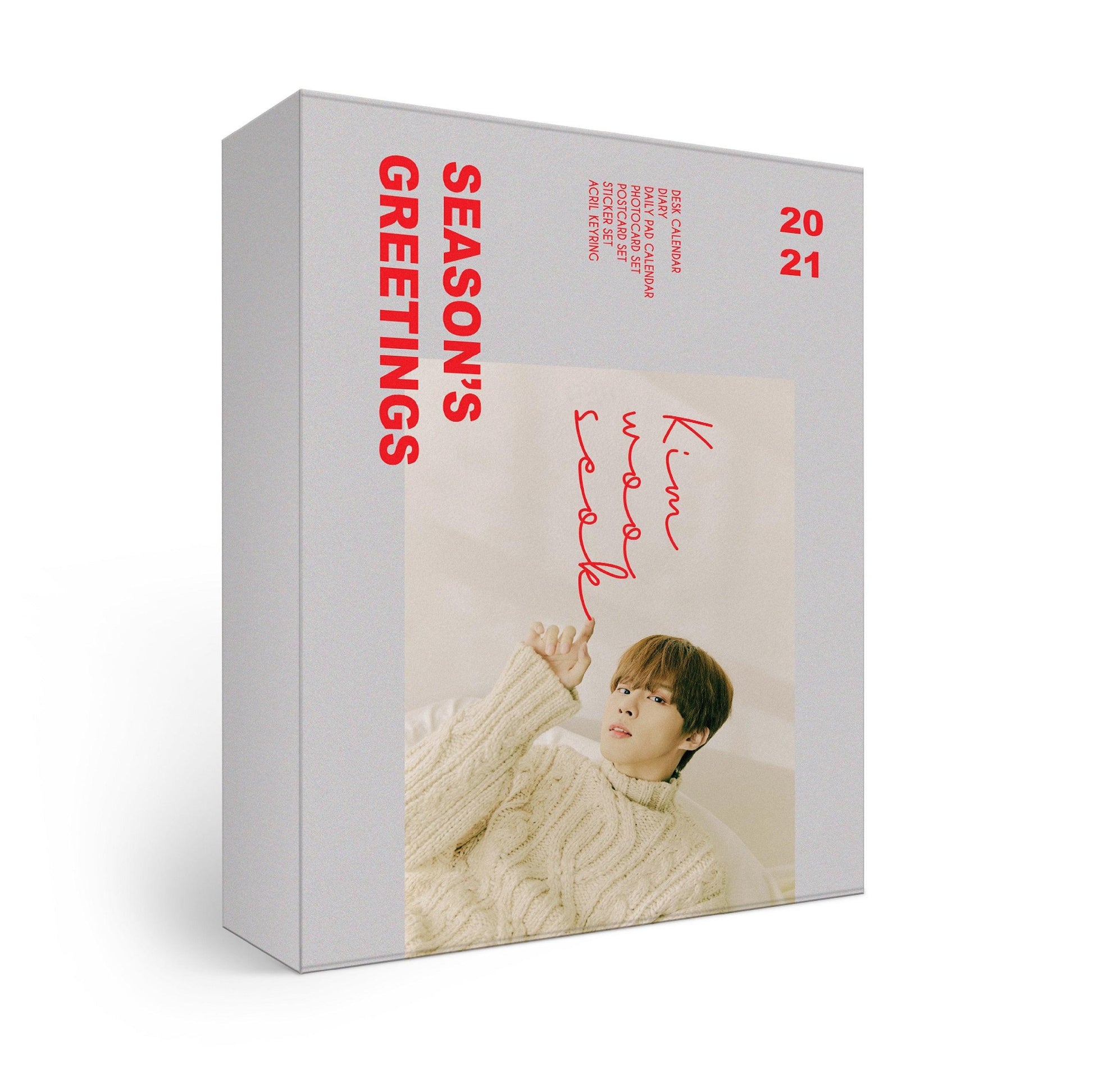 KIM WOO SEOK (UP10TION) '2021 SEASON'S GREETINGS' + POSTER - KPOP REPUBLIC