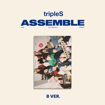 TRIPLES MINI ALBUM 'ASSEMBLE' B VERSION COVER