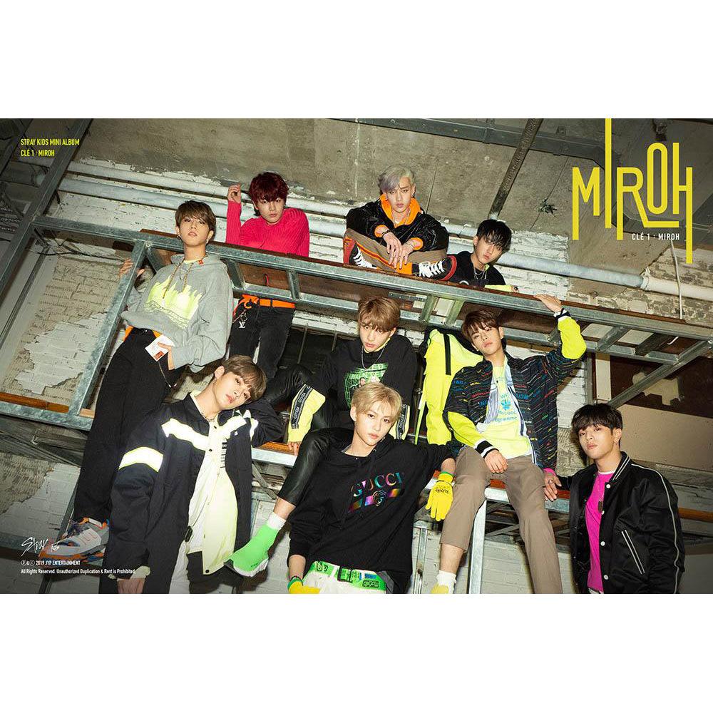 STRAY KIDS MINI ALBUM 'CLÉ 1 : MIROH' POSTER ONLY - KPOP REPUBLIC