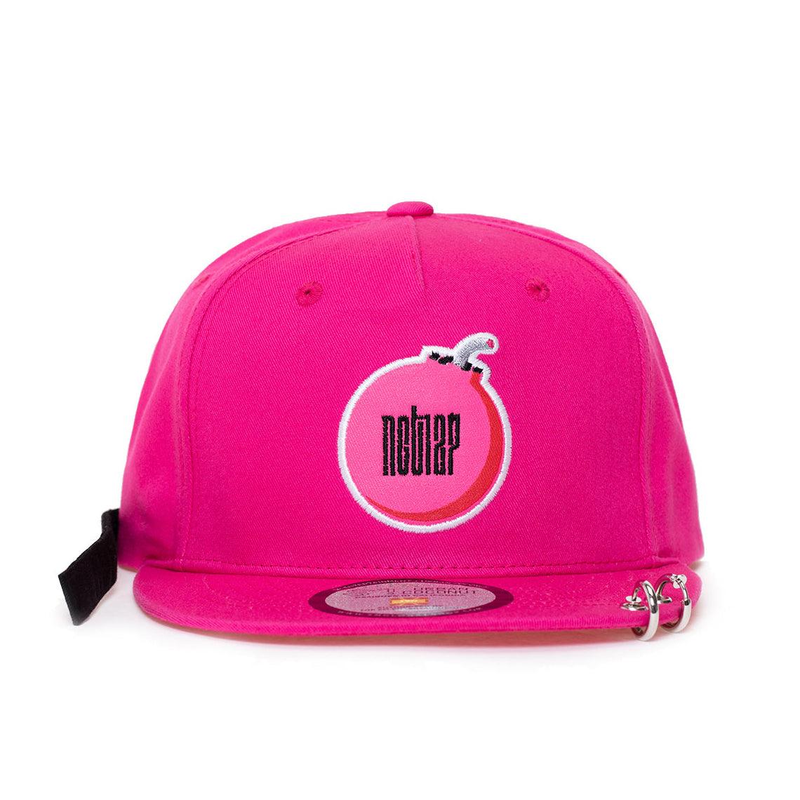 NCT 127 'CHERRY BOMB SNAPBACK HAT WITH LONG STRAP & RINGS' - KPOP REPUBLIC