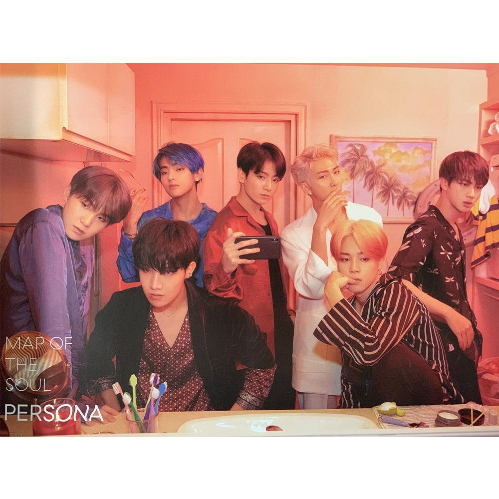 BTS 6TH MINI ALBUM 'MAP OF THE SOUL : PERSONA' POSTER ONLY - KPOP REPUBLIC