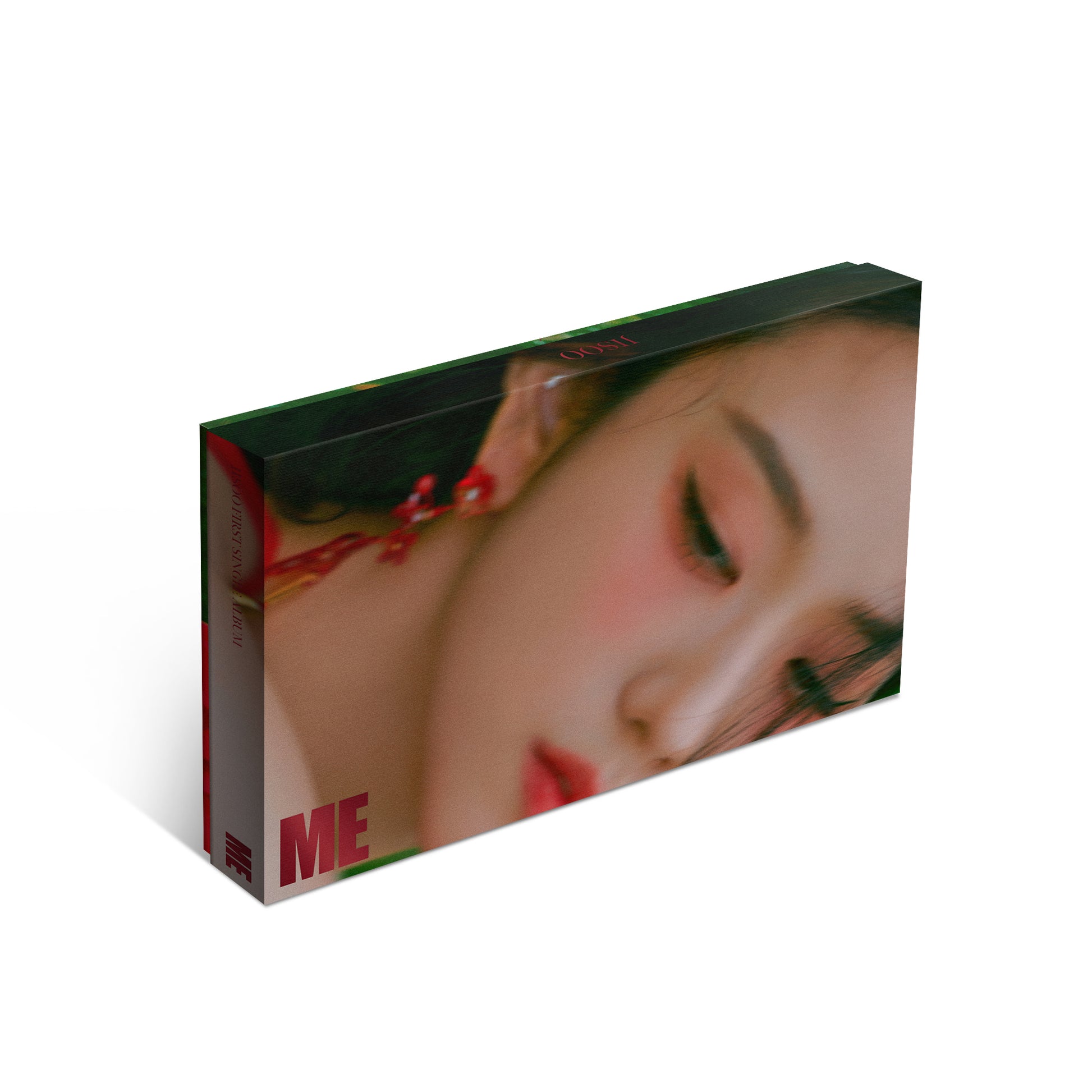 JISOO (BLACKPINK) 1ST SINGLE ALBUM RED VERSION COVER