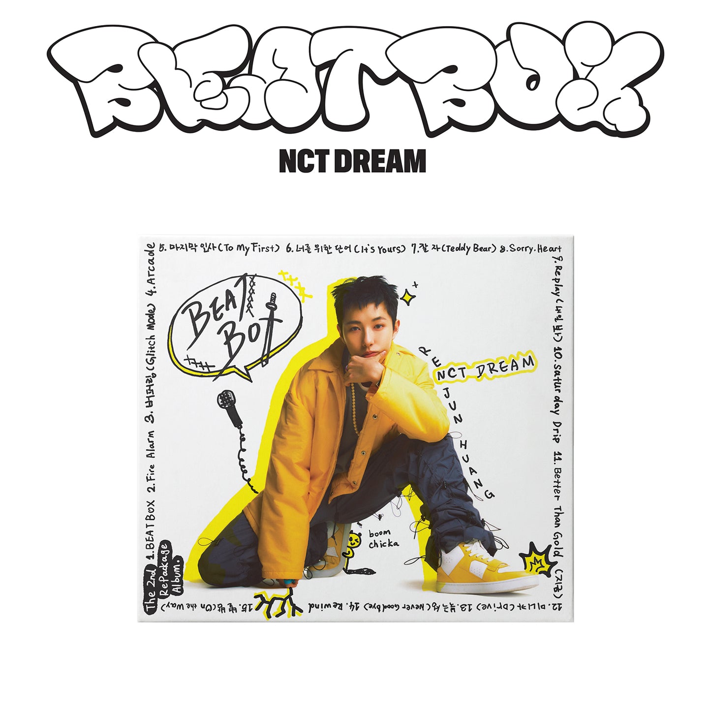 NCT DREAM 2ND ALBUM REPACKAGE 'BEATBOX' (DIGIPACK) RENJUN VERSION COVER