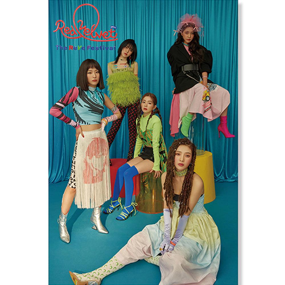 RED VELVET 6TH MINI ALBUM 'THE REVE FESTIVAL DAY 1' POSTER ONLY - KPOP REPUBLIC