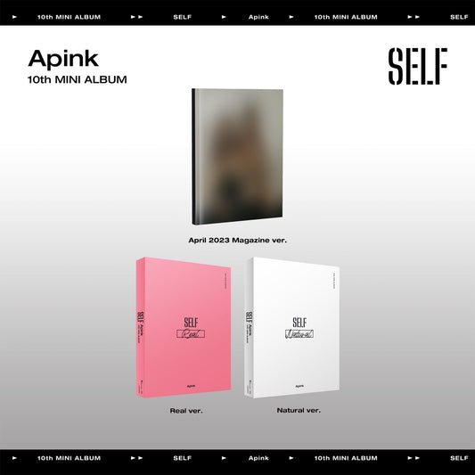 APINK 10TH MINI ALBUM 'SELF' SET COVER