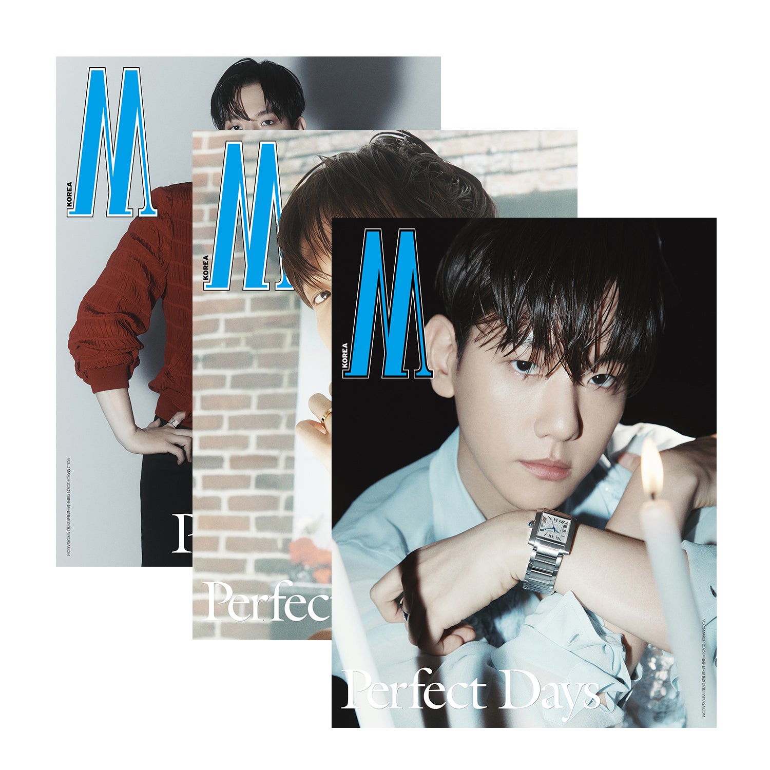 W KOREA 'MARCH 2023 - BAEKHYUN (EXO)' SET COVER