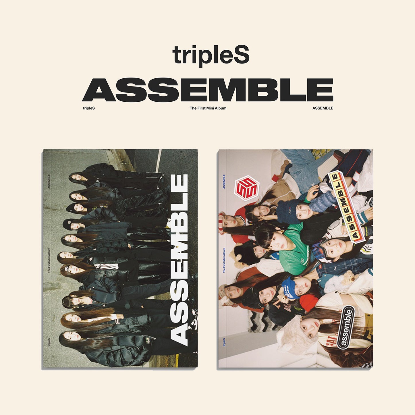 TRIPLES MINI ALBUM 'ASSEMBLE' SET COVER