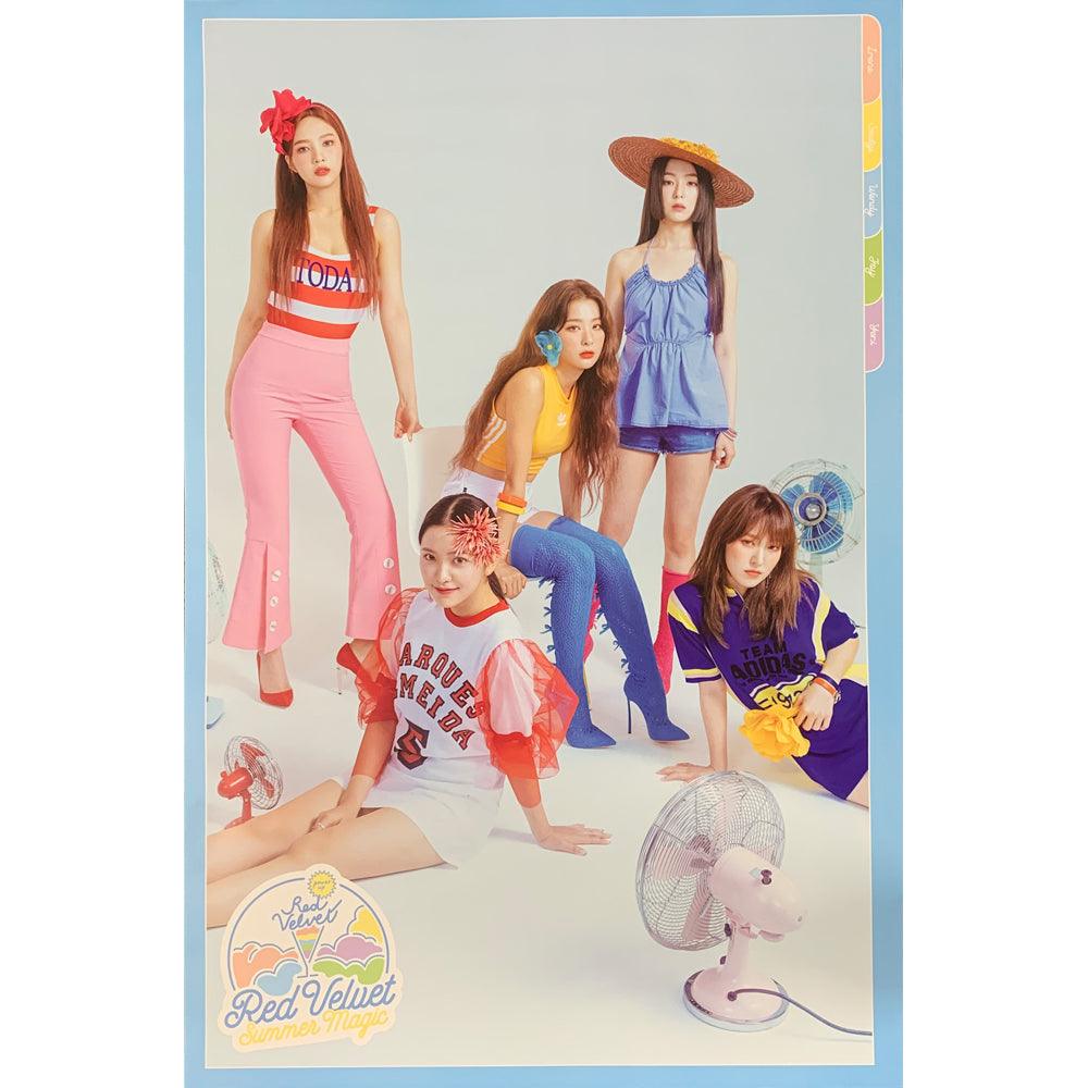 RED VELVET SUMMER MINI ALBUM 'SUMMER MAGIC' POSTER ONLY - KPOP REPUBLIC