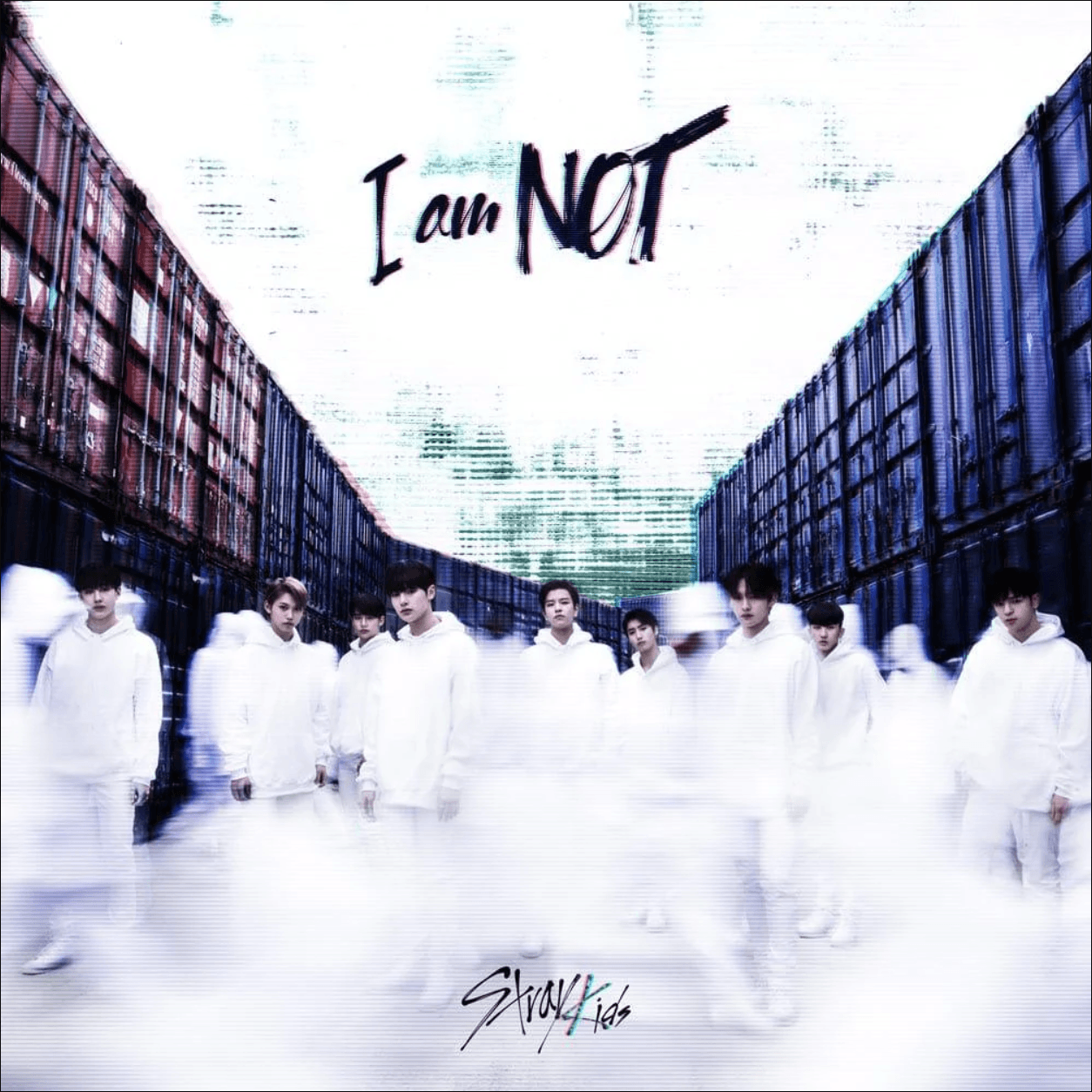 STRAY KIDS 1ST MINI ALBUM 'I AM NOT' COVER