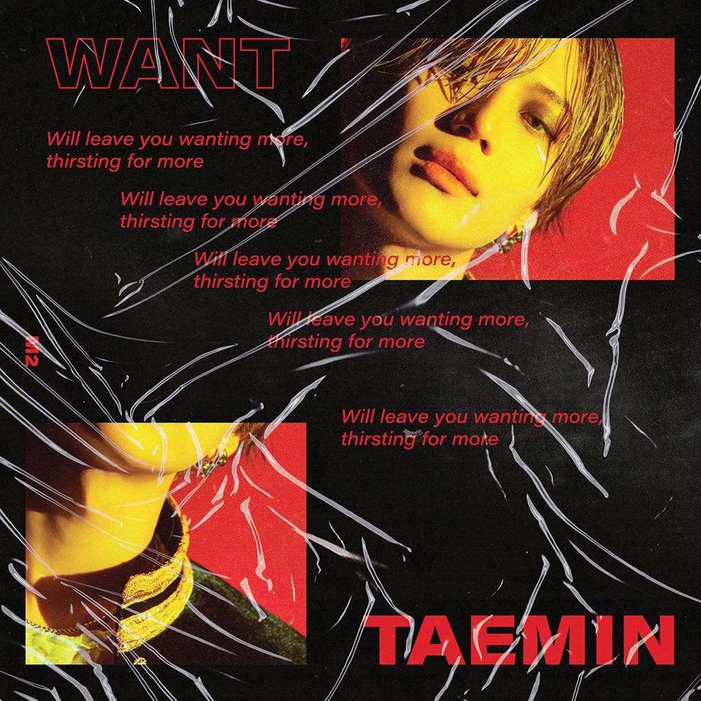 TAEMIN (SHINEE) 2ND MINI ALBUM 'WANT'