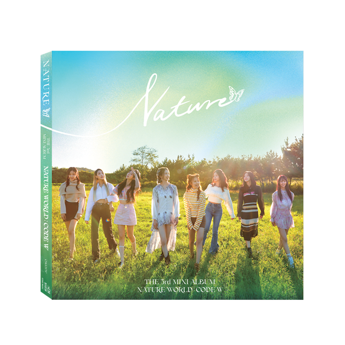 NATURE 3RD MINI ALBUM 'NATURE WORLD : CODE W' COVER