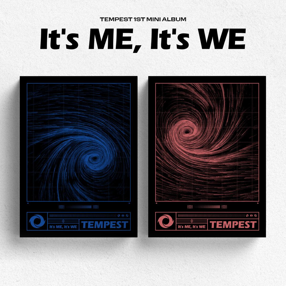 TEMPEST 1ST MINI ALBUM 'IT'S ME, IT'S WE' STANDARD VERSION SET COVER