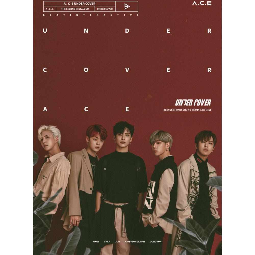 A.C.E 2ND MINI ALBUM 'UNDER COVER' + POSTER