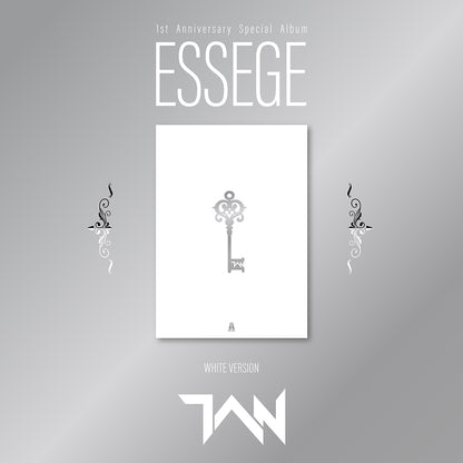 TAN 1ST ANNIVERSARY SPECIAL ALBUM 'ESSEGE' (META) WHITE VERSION COVER