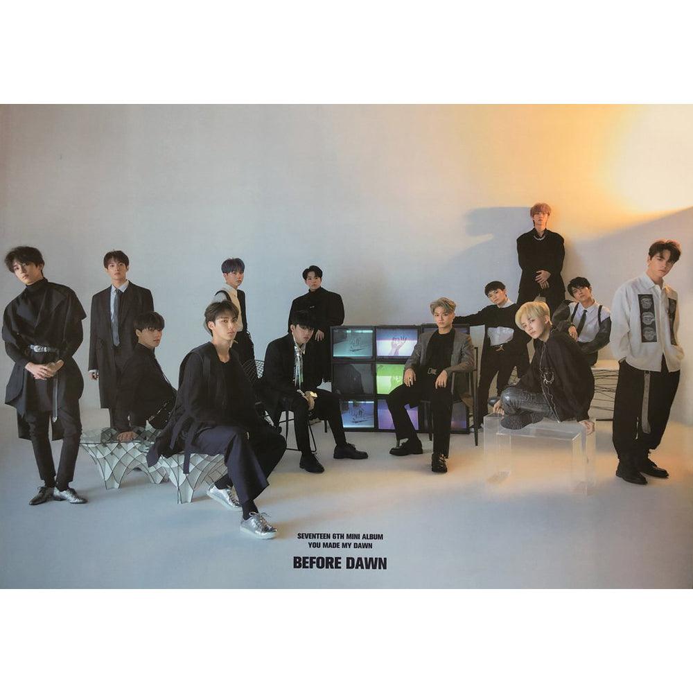 SEVENTEEN 6TH MINI ALBUM 'YOU MADE MY DAWN' POSTER ONLY - KPOP REPUBLIC