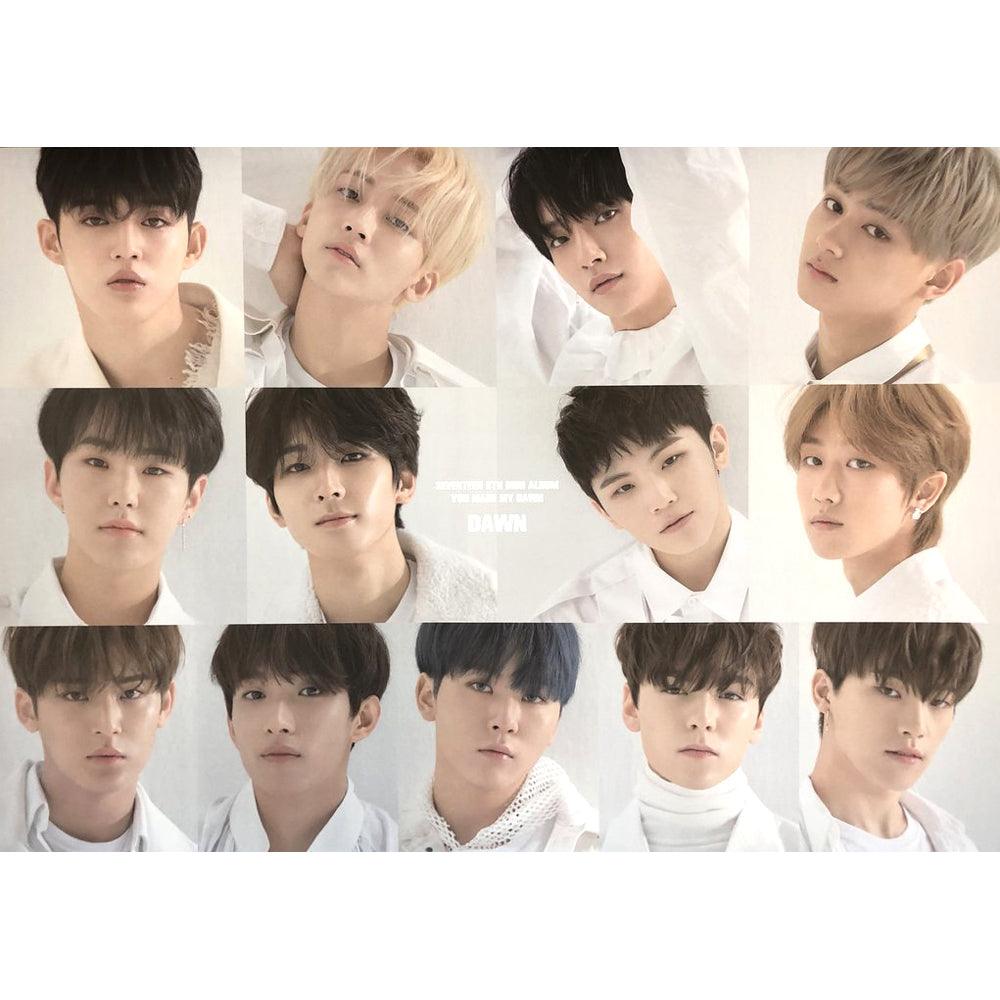 SEVENTEEN 6TH MINI ALBUM 'YOU MADE MY DAWN' POSTER ONLY - KPOP REPUBLIC