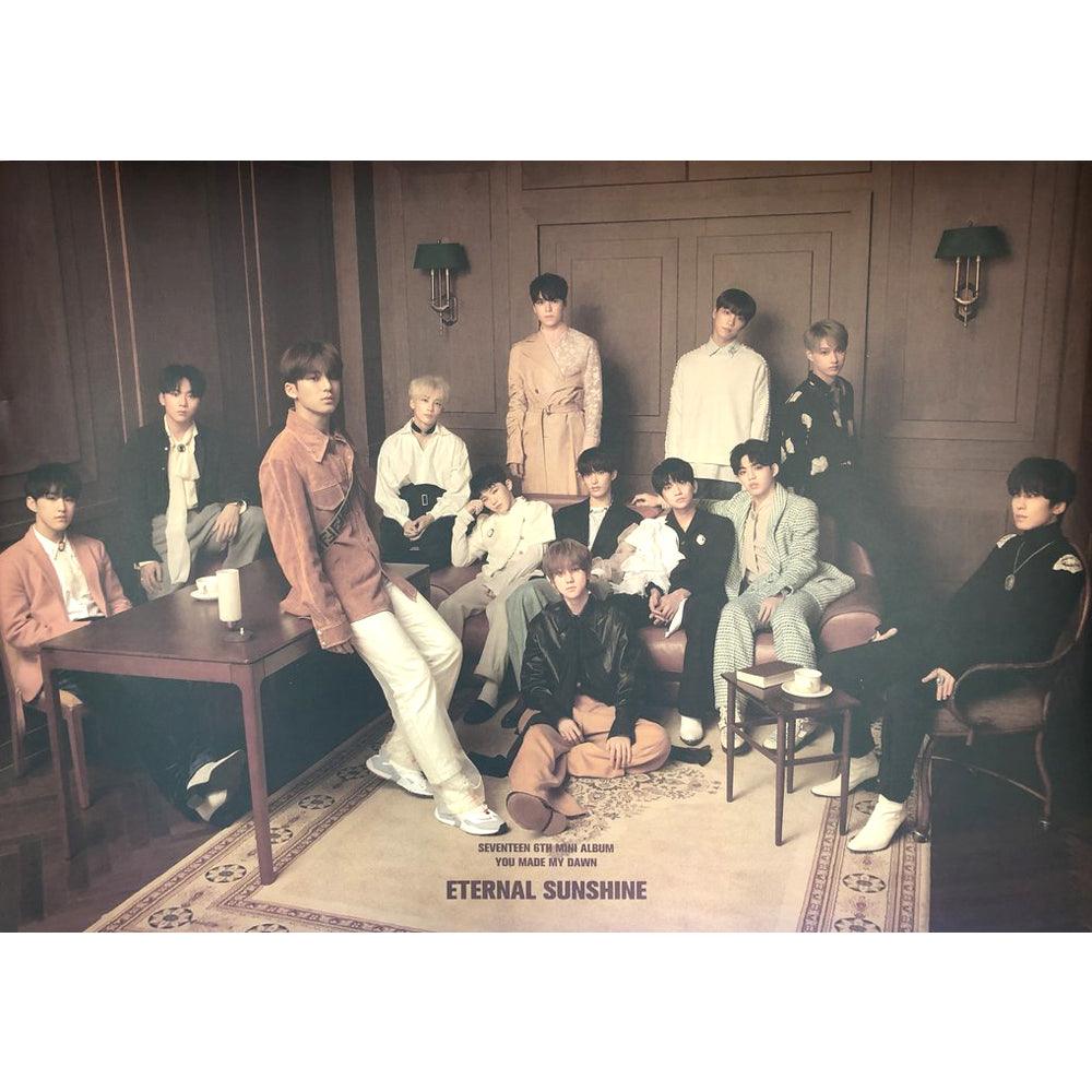 SEVENTEEN 6TH MINI ALBUM 'YOU MADE MY DAWN' POSTER ONLY - KPOP REPUBLIC