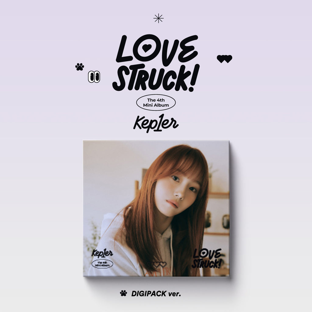 KEP1ER 4TH MINI ALBUM 'LOVESTRUCK!' (DIGIPACK)