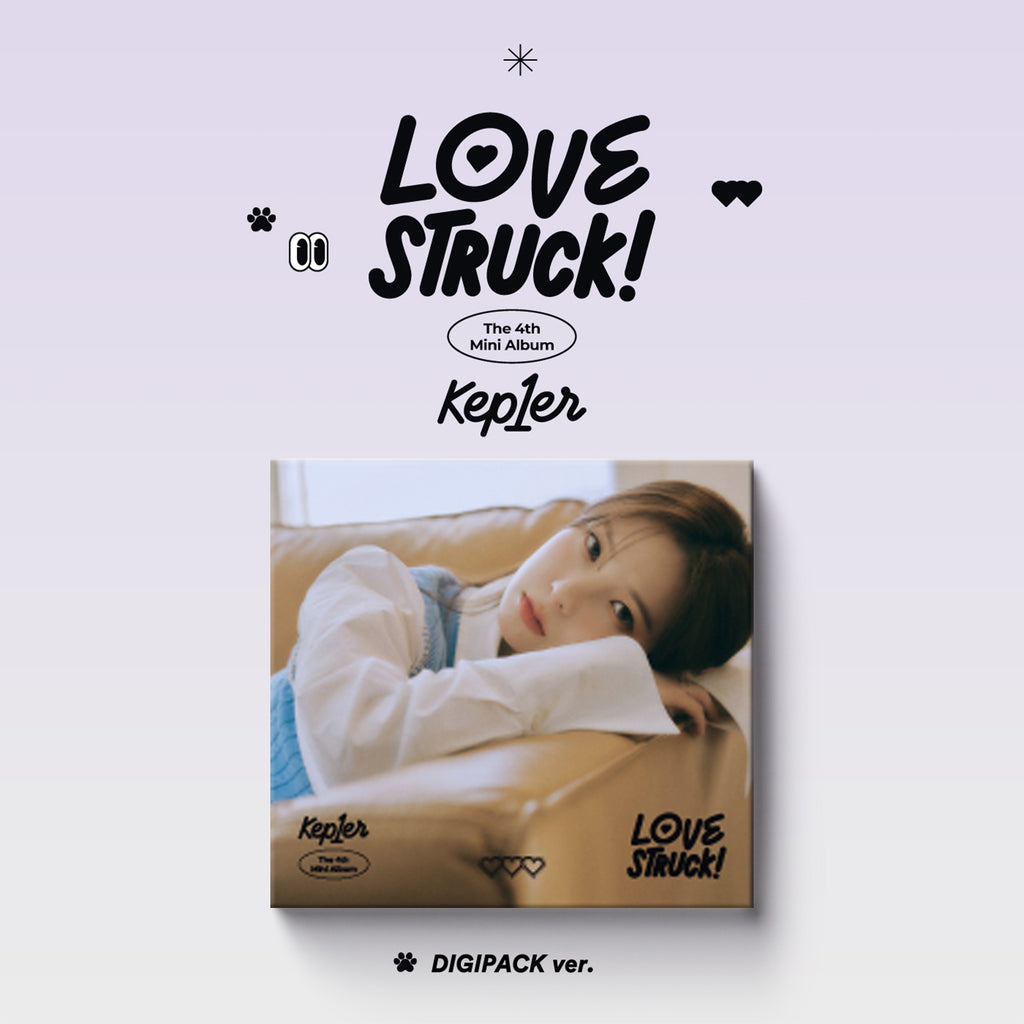 KEP1ER 4TH MINI ALBUM 'LOVESTRUCK!' (DIGIPACK)