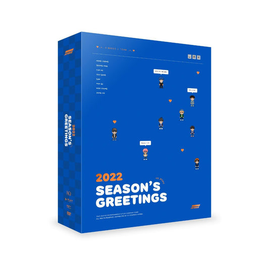 ATEEZ '2022 SEASON'S GREETINGS' cover