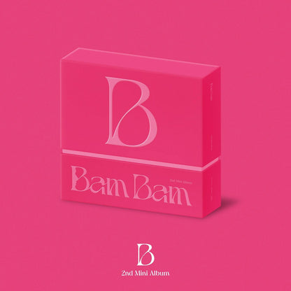 BAMBAM (GOT7) 2ND MINI ALBUM 'B' B version cover