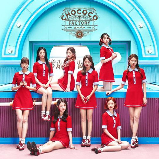 GUGUDAN 1ST SINGLE ALBUM 'CHOCOCO FACTORY' + POSTER - KPOP REPUBLIC