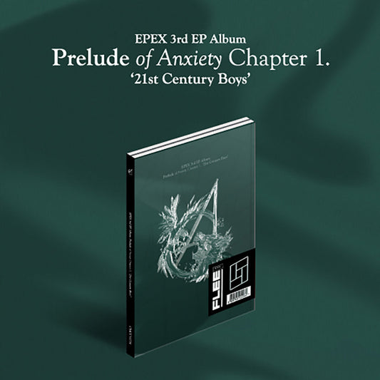 EPEX 3RD EP ALBUM 'PRELUDE OF ANXIETY CHAPTER 1. 21ST CENTURY BOYS' FLEE COVER