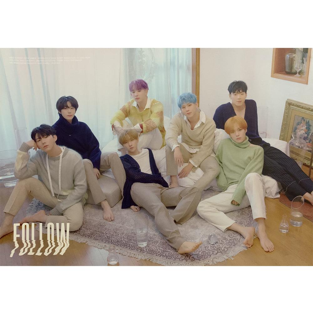 MONSTA X 7TH MINI ALBUM 'FOLLOW-FIND YOU' POSTER ONLY - KPOP REPUBLIC