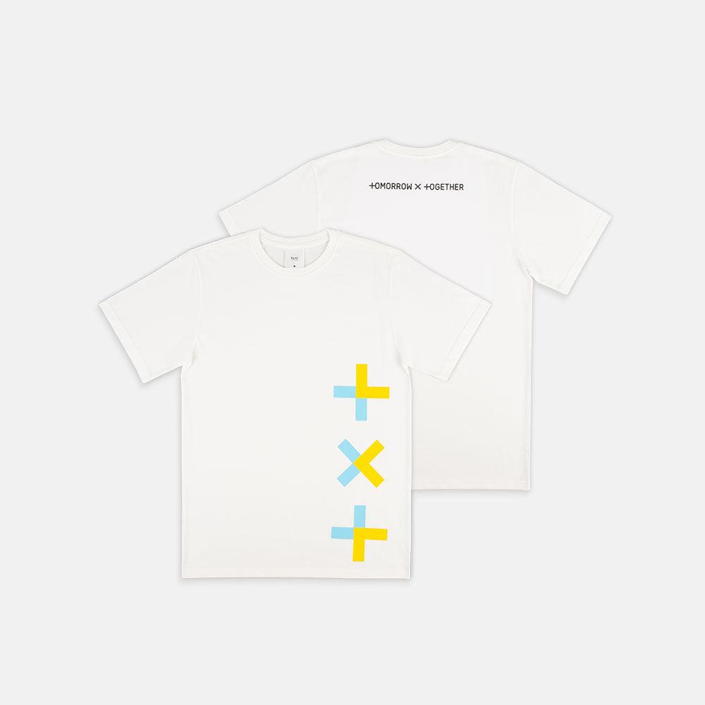 TOMORROW X TOGETHER (TXT) OFFICIAL WHITE T-SHIRT