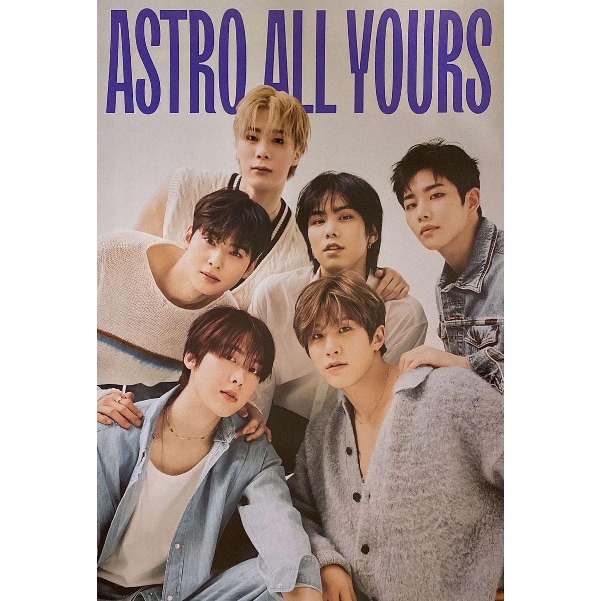 ASTRO 2ND ALBUM 'ALL YOURS' POSTER ONLY