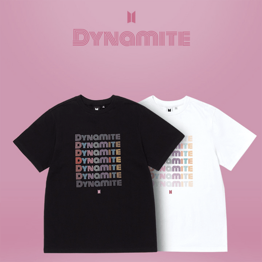 BTS OFFICIAL 'DYNAMITE S/S T-SHIRT' - KPOP REPUBLIC