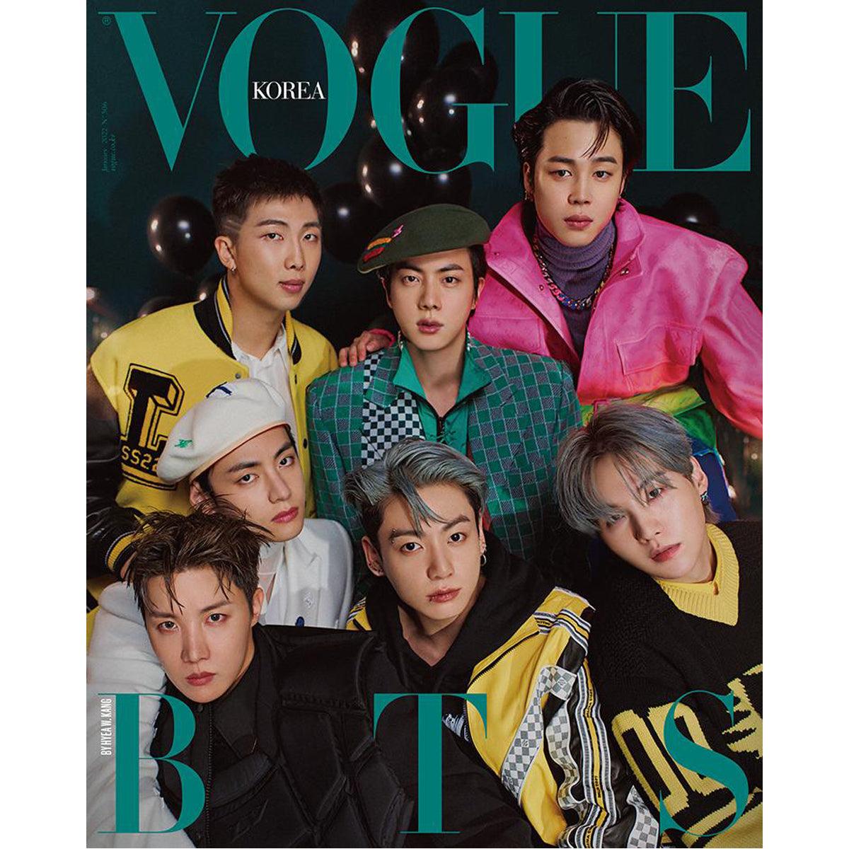 VOGUE KOREA 'JANUARY 2022 ISSUE - BTS' - KPOP REPUBLIC